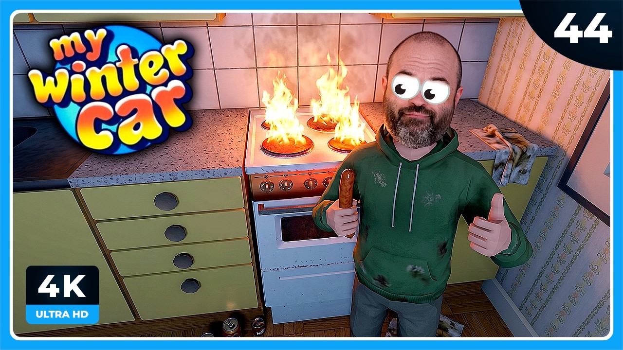 MWC #44 | COCINAR ES PELIGROSO | MY WINTER CAR Gameplay Español