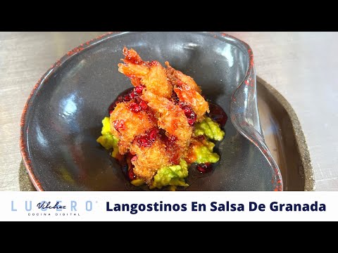 Langostinos En Salsa De Granada, Alejandro Restrepo - Lucero Vilchez Cocina