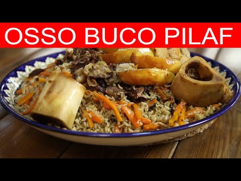 Osso Buco Pilaf Plov Recipe Uzbek Оссобуко Плов אוסובוקו