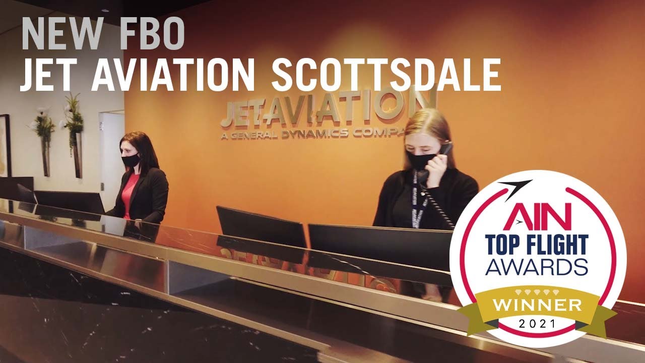 Jet Aviation Scottsdale Wins Top Flight Award for New FBO – AIN