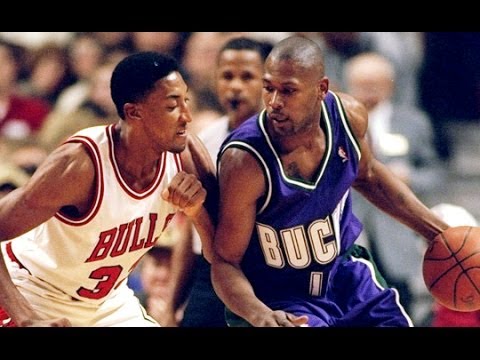 Bulls vs. Bucks - 1996 (in Chicago 72-10 season)