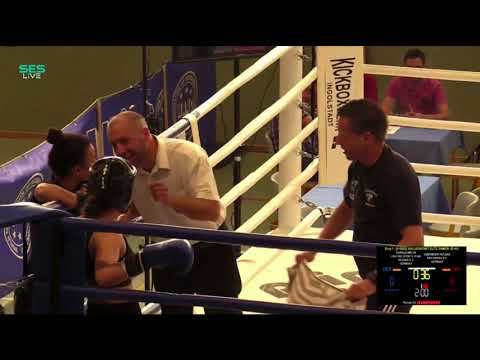 Bayerische Meisterschaft Ringsport 2018 - Tatjana Obermeier vs Melda Dursun