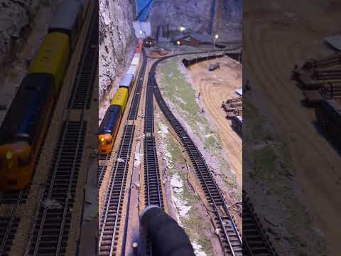 Westbound Train at McKernan’s Mill Model Railroad Operation Series Model Trains in Action !