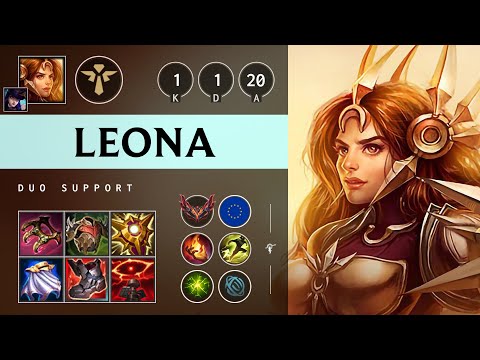 Leona Support vs Yuumi - EUW Grandmaster Patch 25.04