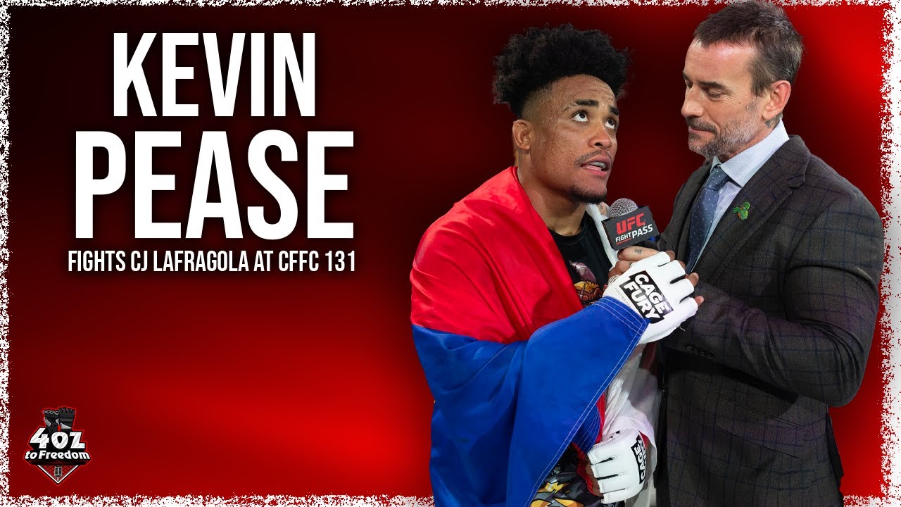 Kevin Pease’s Ambition: Undefeated, Seeking CFFC Title Glory