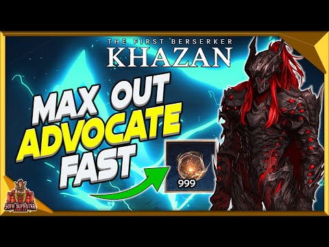 The First Berserker Khazan Max Out Spirit Of Advocacy Fast - Best Way To Farm Lacrima Of Circulation