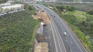 Highway 78 Sinkhole In Oceanside, CA