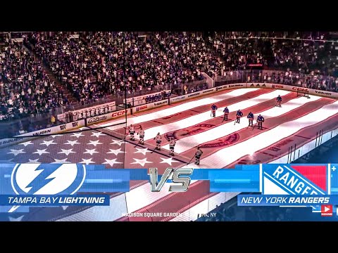 Tampa Bay Lightning vs New York Rangers 4/5/2023 NHL 23 Gameplay