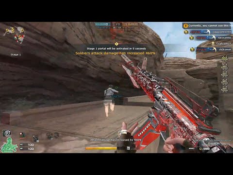 Crossfire NA ( Đột Kích Bắc Mỹ  ) 2.0 : M4A1 Predator Scorched - Hero Mode X - Zombie V4