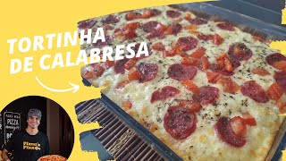 TORTINHA DE CALABRESA FÁCIL, RÁPIDO E DELICIOSA