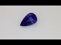 Tanzanite taglio a goccia, 4.61 ct Video 1