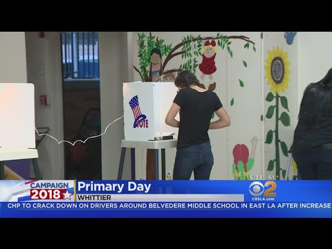 California Readies For Much-Watched Primary Election