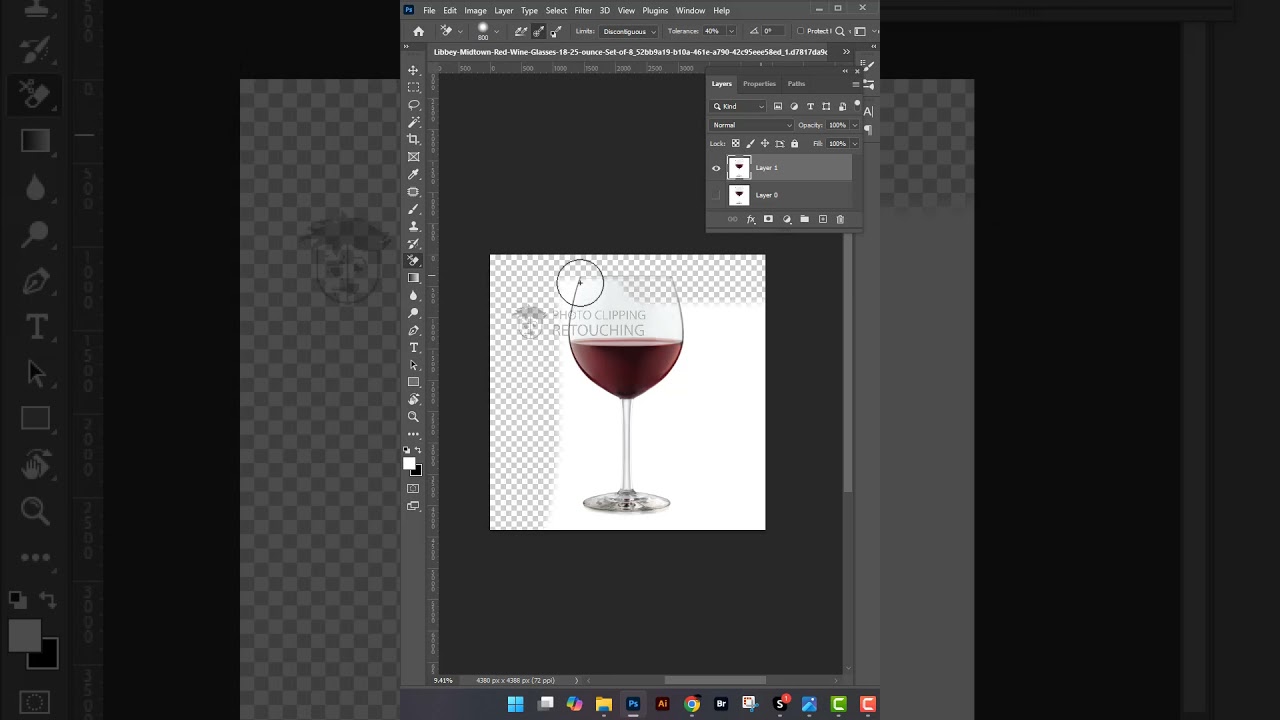 How to remove transparent background in photoshop 2025