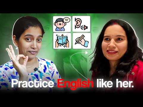 Her learning strategies are excellent!! Follow to become fluent faster !!