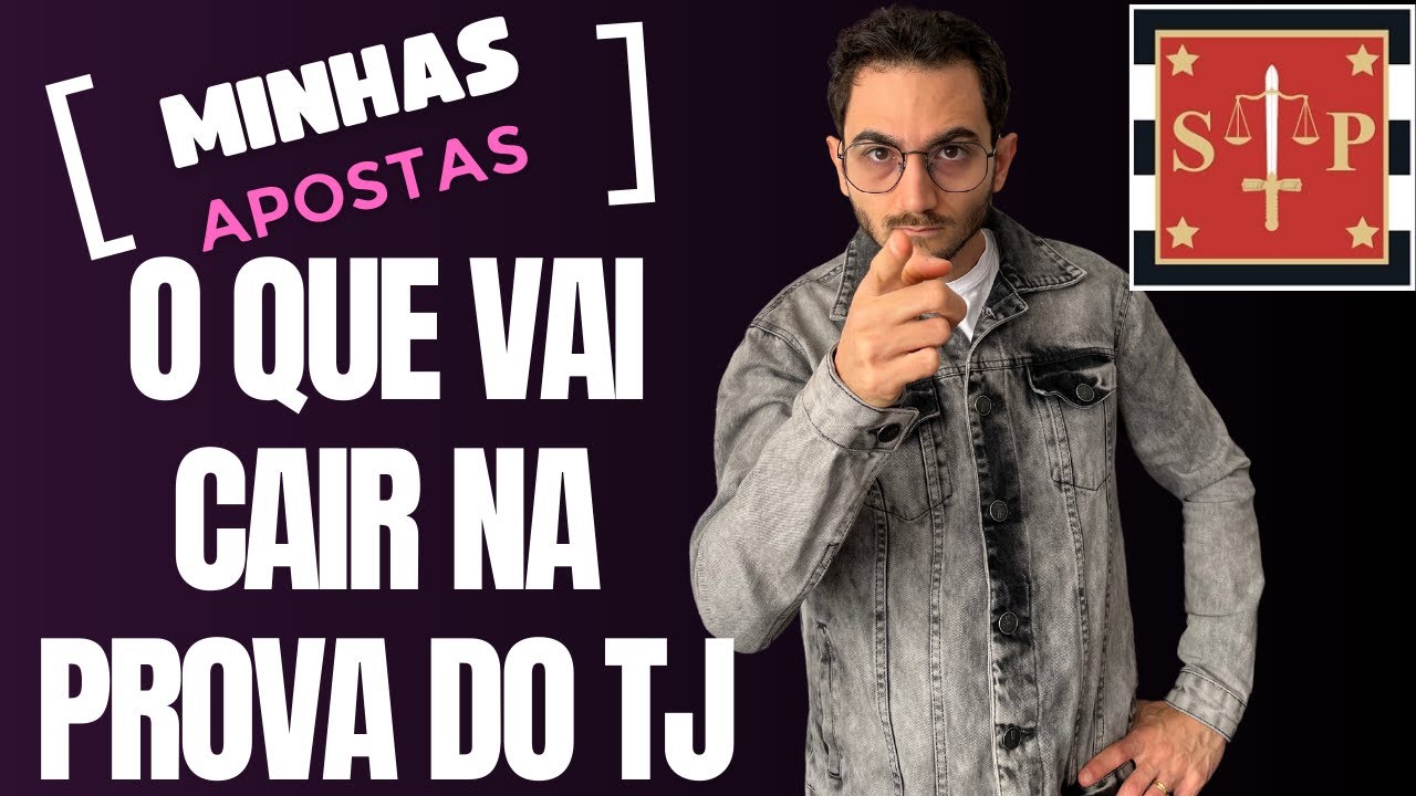 O que vai cair na prova de Escrevente do TJ?