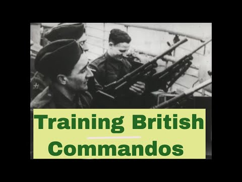 " SHOCK TROOPERS " WWII BRITISH COMMANDOS   AMPHIBIOUS ASSAULT TRAINING  OPERATION CLAYMORE   25414