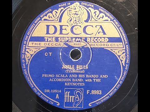 Primo Scala and The Keynotes 'Jingle Bells'  1948 78 rpm