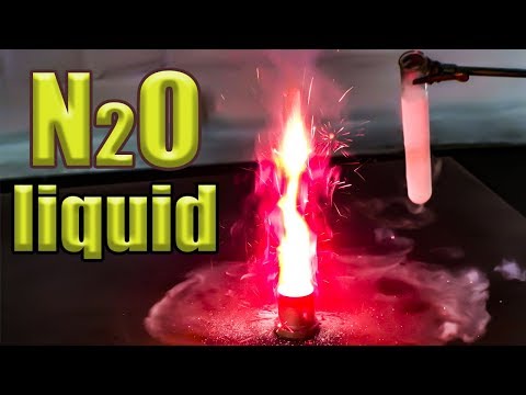 N2O liquid: Nitrous oxide (Dinitrogen monoxide) chemical reactions.