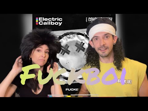 Electric Callboy ft. Conquer Divide - Fuckboi REACTION!! Jordan and Amanada React
