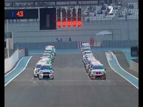 Round 1 2010 V8 Supercars Series Yas 400 Race Highlights