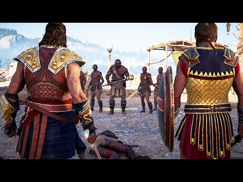 Assassin's Creed Odyssey : Brother's of Sparta Alexios & Brasidas Spartan combo 1080p 60fps