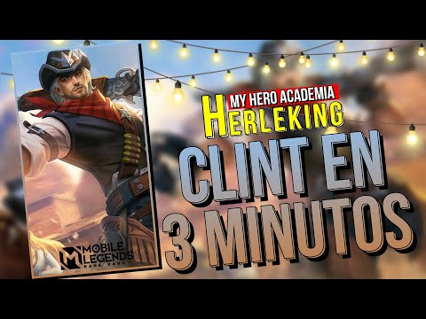 CLINT IN 3 MINUTES AFTER THE REWORK 🤠 How to play with Clint ft. PEYO - MOBILE LEGENDS