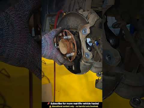 Honda Accord Rear Wheel Bearing Replacement Guide wrench | DIY Fix for Noise & Vibration