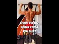 💪 How To Do Your First Pullup (Top 5 Beginner Exercises) #Shorts | BJ Gaddour