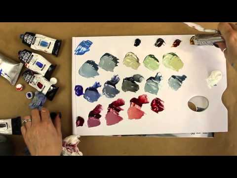 Alizarin Crimson in Mixes