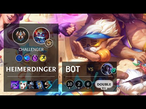 Heimerdinger Bot vs Kai'Sa - EUW Challenger Patch 10.16