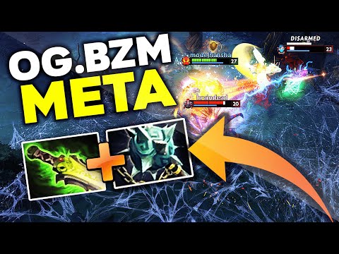 TOP 1 MMR OG.BZM Creating a New Meta with Ember Spirit - Ethereal Blade + Gleipnir Combo - Dota 2