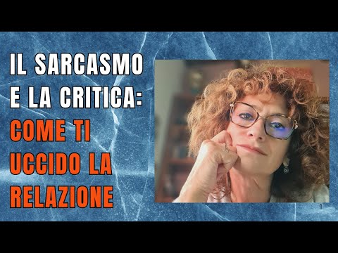 IL SARCASMO E LA CRITICA, IL LAMENTO MASCHERATO