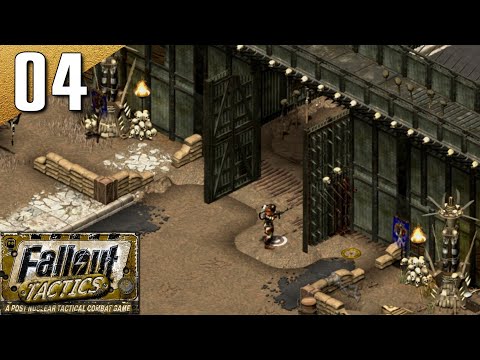 Fallout Tactics: 100% (Insane) Walkthrough Part 4 - Rock Falls (No Commentary)