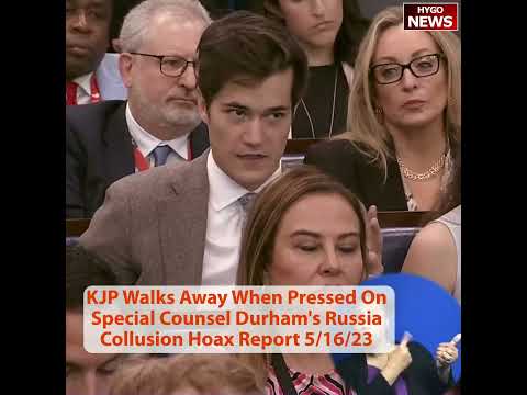 KJP Walks Away When Pressed On Special Counsel Durham's Russia Collusion Report