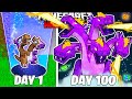 I Survived 100 Days As A COSMIC HYDRA In HARDCORE Minecraft