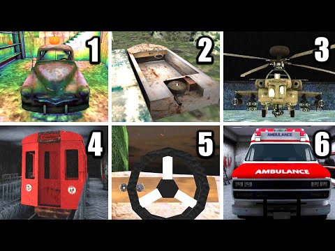 Granny 1 2 3 4 5 6 Vehicle Escape Full Gameplay - Granny All Chapters