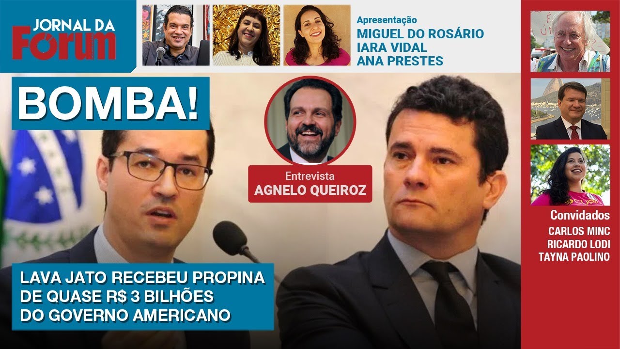 Bomba! Novos documentos confirmam que Lava Jato recebeu propina bilionária do governo americano