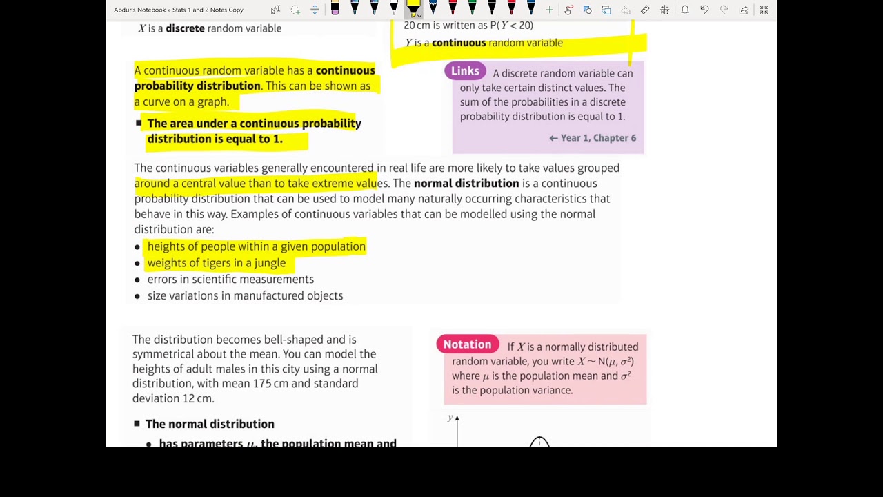 Stats 2 Ch3 Normal Distribution Introduction