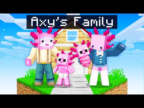 HAVING A AXY FAMILY In Minecraft