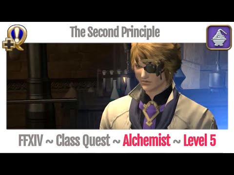 FFXIV Alchemist Class Quest Level 5 ~ A Realm Reborn ~ The Second Principle