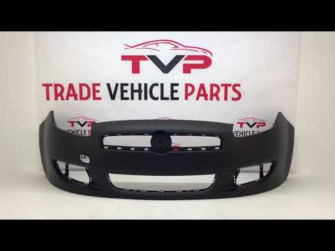Fits Fiat Bravo 2007-2015 Front Bumper Primed No Pdc Or Washer Holes video