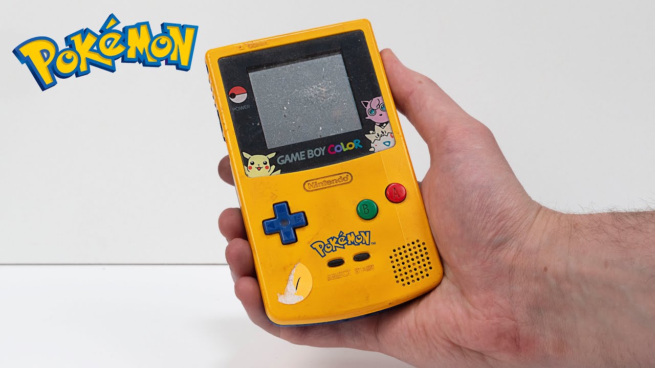 Restoring Rare Gameboy Color Pokemon Limited Edition