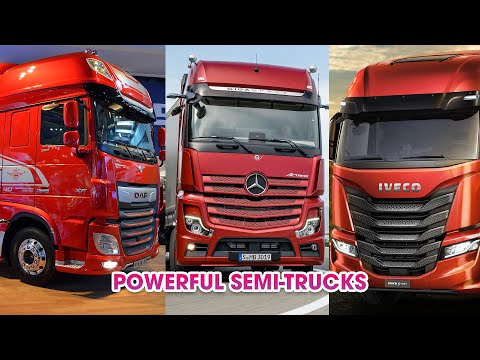 Top 10 most powerful Semi Trucks in the world