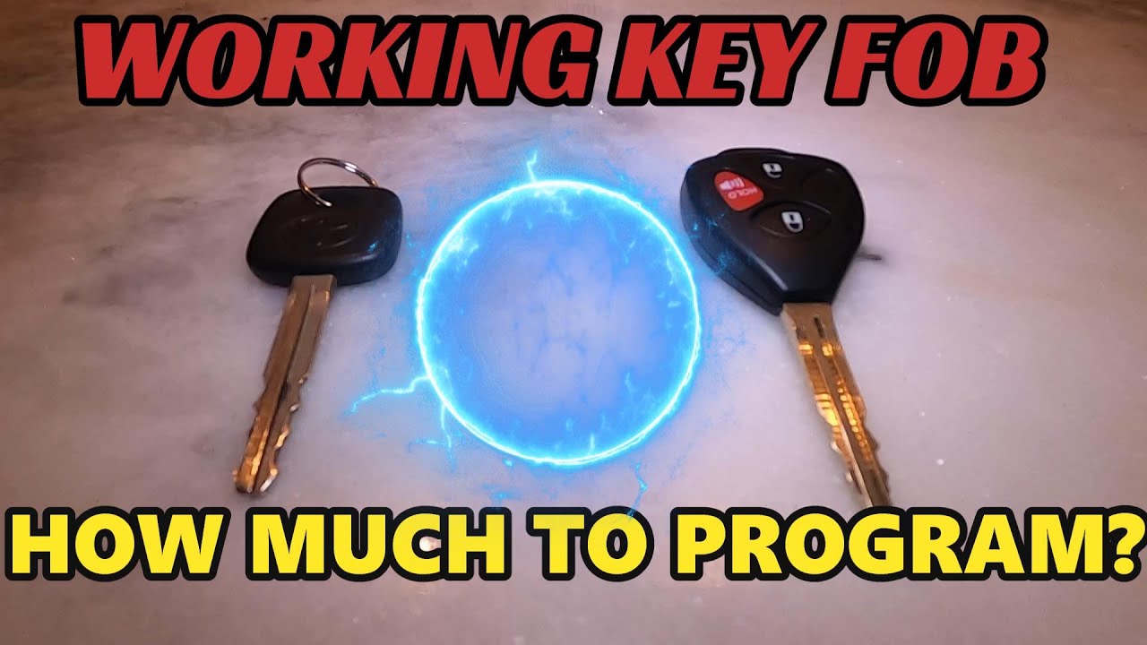 How much does an auto locksmith charge? | How to program a key fob at home!