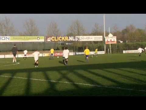 20140405 voorwedstrijd Internos D's - Unitas D's: 3-6