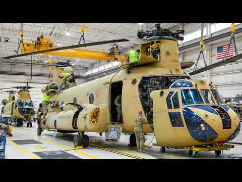 Inside the Facility Rebuilding US Army’s Largest Helicopter Ever