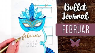 FEBRUAR Bullet Journal Setup 2020 | plan with me deutsch