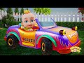 Wheels On The Car Happy Tots Nursery Rhymes Kids Songs Preschool Videos For Toddler