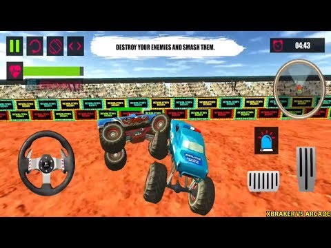 Police Monster Truck Derby - Monster Truck Police Destroyer - Android Gameplay