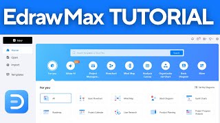EdrawMax Tutorial for Beginners - Best AI Diagram Software You Should Know